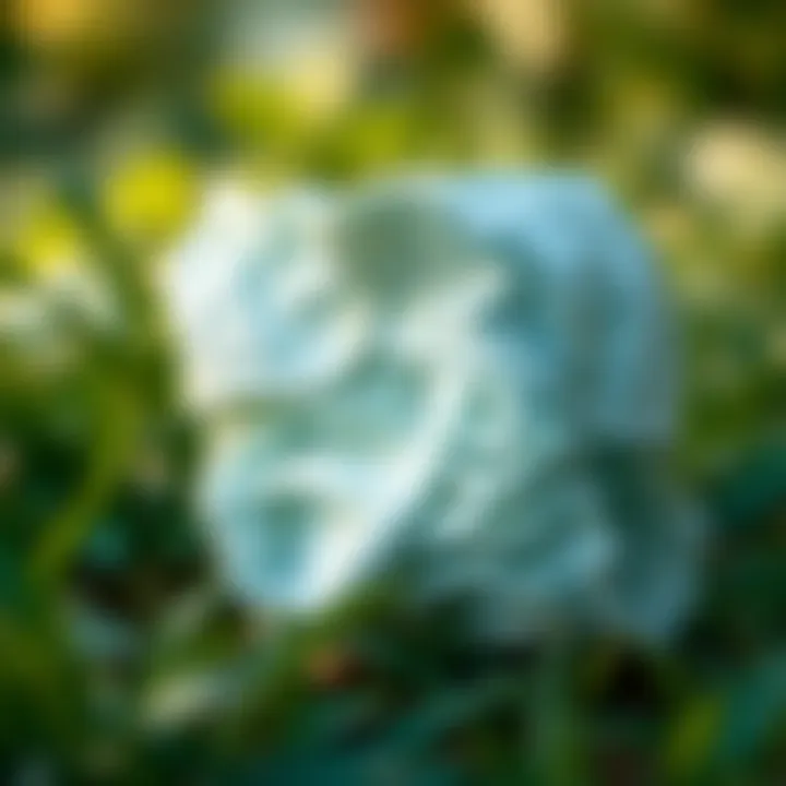 An infographic showing the environmental benefits of using cloth diapers.