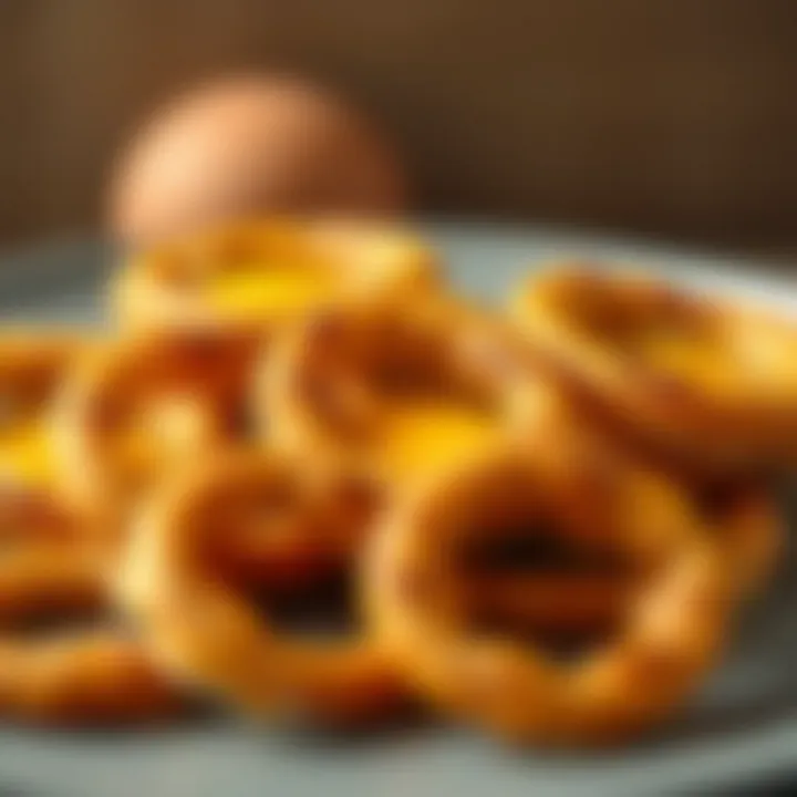 Variety of nonstick egg rings displayed together