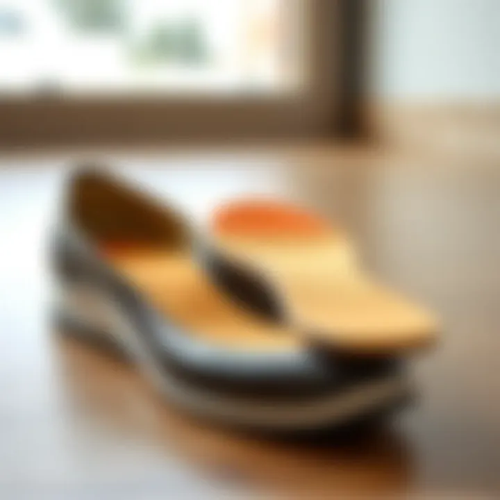 Essential Maintenance Tips for Shoe Insoles A clean pair of shoes with insoles displayed