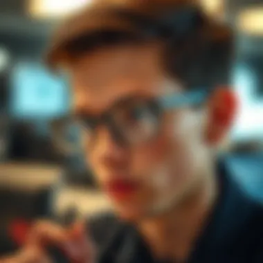 Variety of PC spectacles styles suitable for different professions