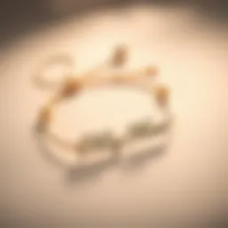 Elegant personalized bracelet featuring a mother's name