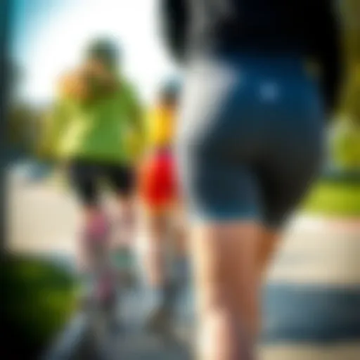 Unique Design of Scrunch Butt Bike Shorts Stylish scrunch butt bike shorts showcasing their unique design.