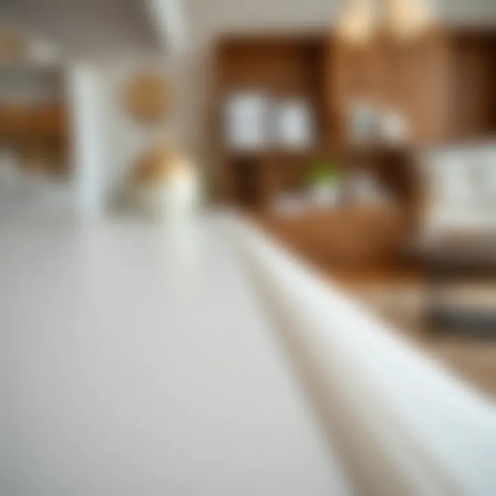 Silicone gap cover protecting furniture from dust and spills