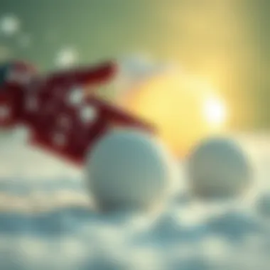 Soft Material Snowball Alternatives Creative snowball alternatives made from soft materials