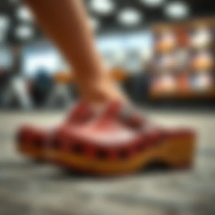 The Evolution of Clog Design A stylish pair of superior clogs showcasing modern design.