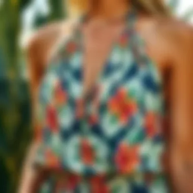 Sustainable fabrics for spring halter dresses