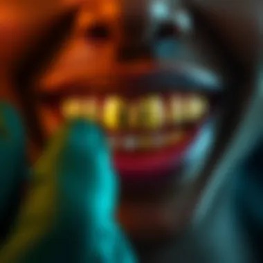 Artistry and Innovation in 18k Gold Teeth Artistry behind custom 18k gold dental pieces