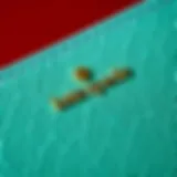 Intricate Craftsmanship of the Kate Spade Checkbook Cover Close-up of the Kate Spade Checkbook Cover showcasing intricate stitching and design