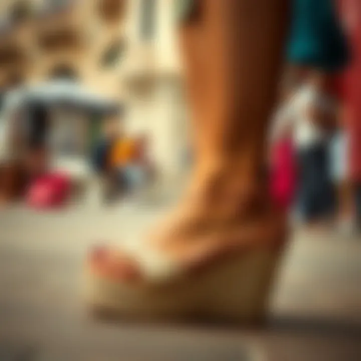 Cultural Impact of Woven Wedge Sandals Cultural significance of woven wedge sandals in various settings