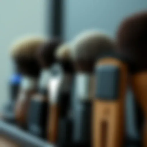 Grooming Brushes Overview A variety of grooming brushes for bald heads