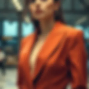 Color Theory in Blazer Selections Color theory applied in blazer selections