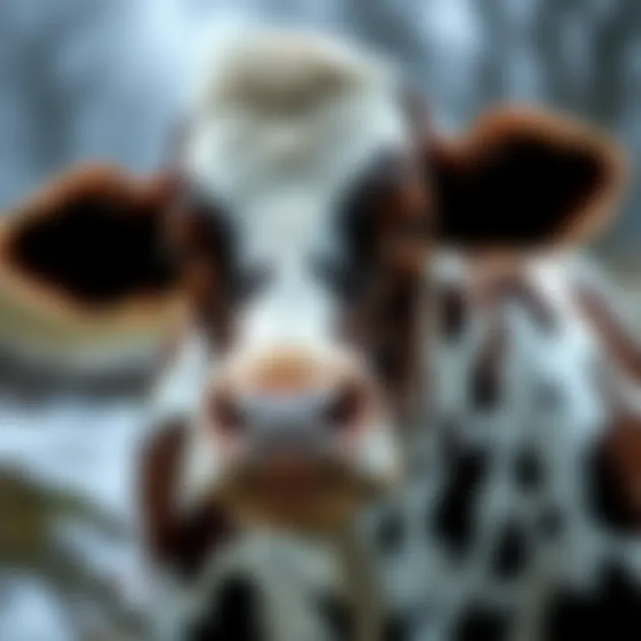 A care guide for maintaining cow print fleece garments