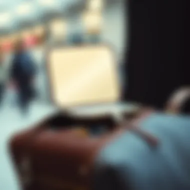 Perfectly Portable for On-the-Go Use Compact folding mirror in a stylish travel bag