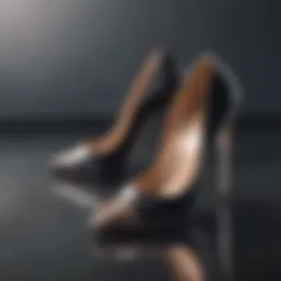 Elegant thin heels showcasing craftsmanship