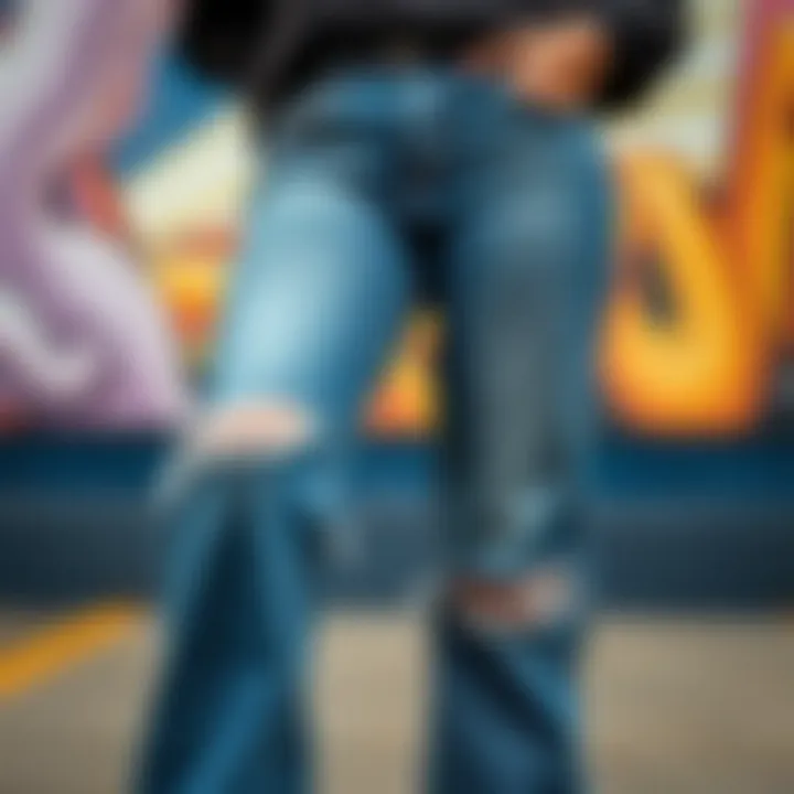 Creative DIY Customization Ideas for Mom Jeans DIY options for customizing ripped hem mom jeans creatively