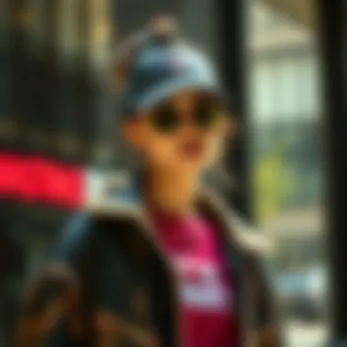 Fashion Forward: The 'It Is What It Is' Decal as a Style Statement A fashionable individual wearing attire that features the 'It Is What It Is' decal, showcasing modern fashion trends.