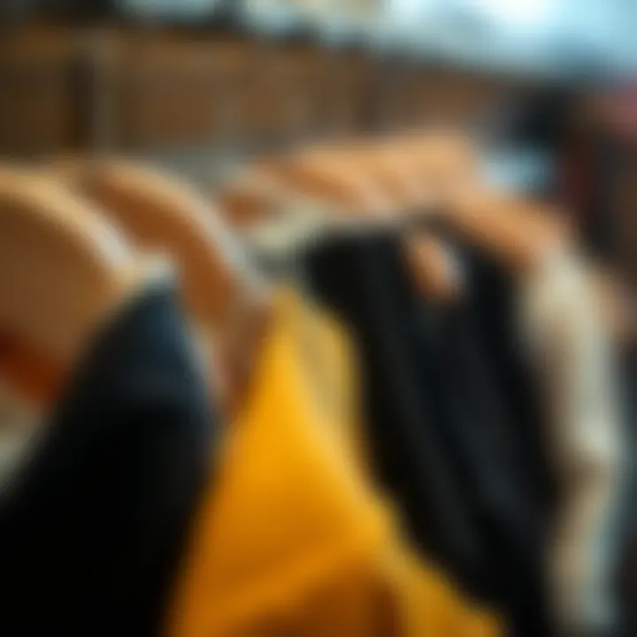 Material Choices in Hanger Clothes Pins A close-up of different materials used in hanger clothes pins, highlighting design variations