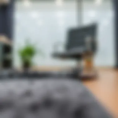 Durable materials used in under desk rug protectors