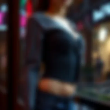 Fashionable outfit complemented by butt lifter shapewear