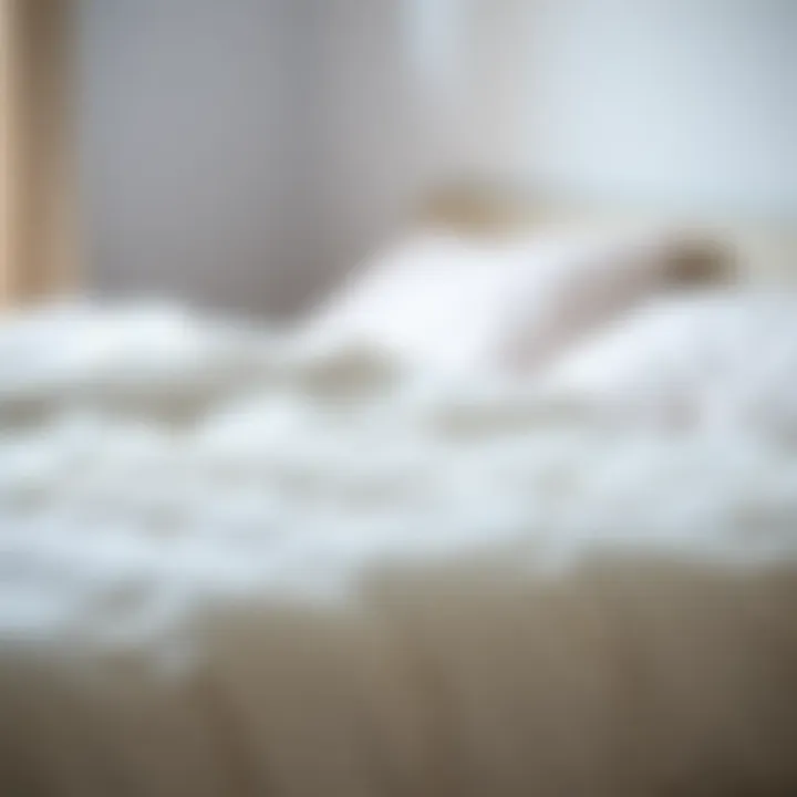 Care methods for maintaining quilted fitted sheets