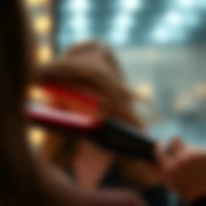 Understanding Heat Settings for Optimal Performance User-friendly interface demonstrating various heat settings of a straightener