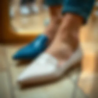 Comfort Features of Sleek Pointed Flats Sleek design showcasing comfort features of pointed flats