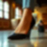 Elegant wide width pointed flats in a chic design