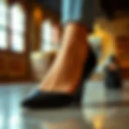 Elegant wide width pointed flats in a chic design