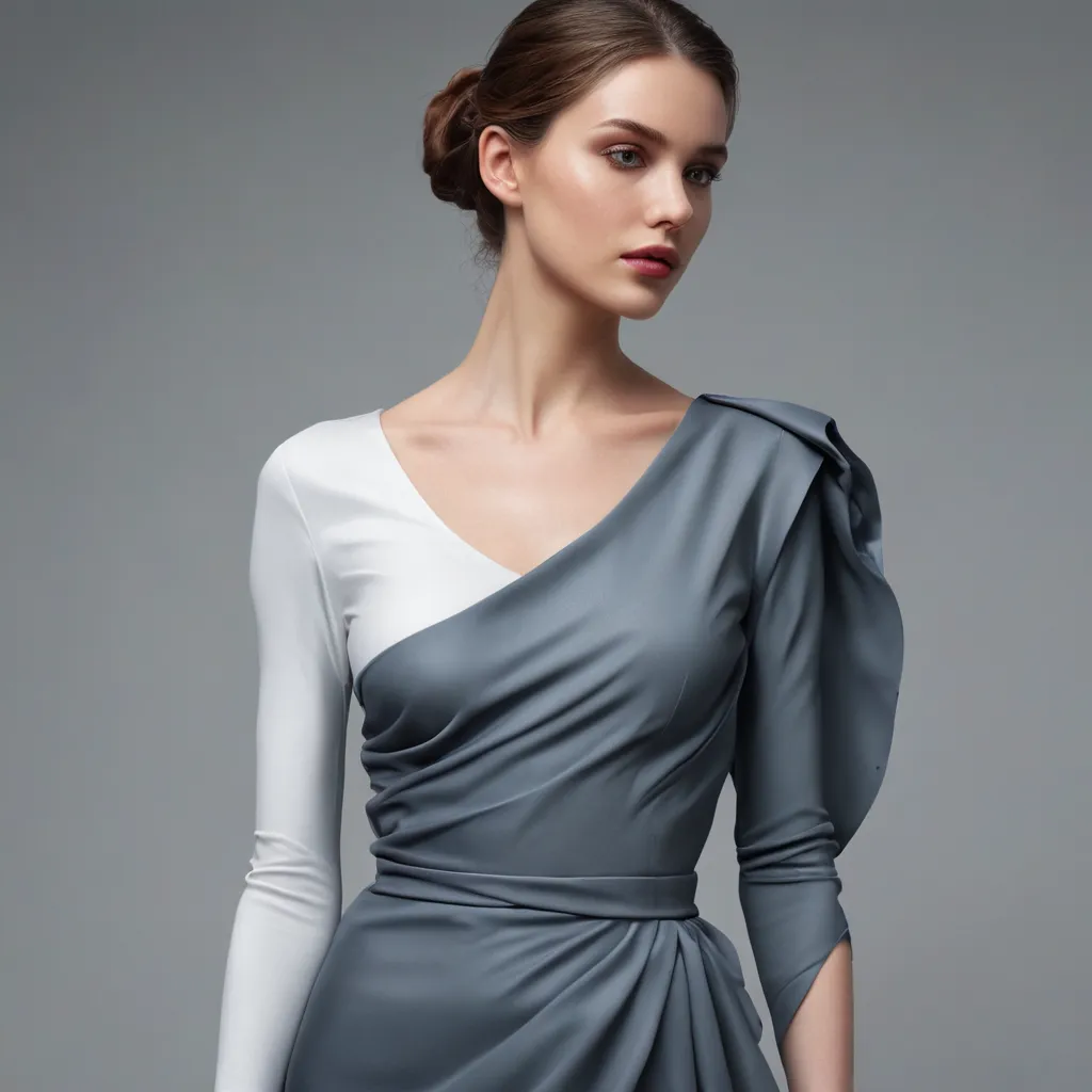 Sleeveless Washed-Tone Dress With Asymmetrical Overlap