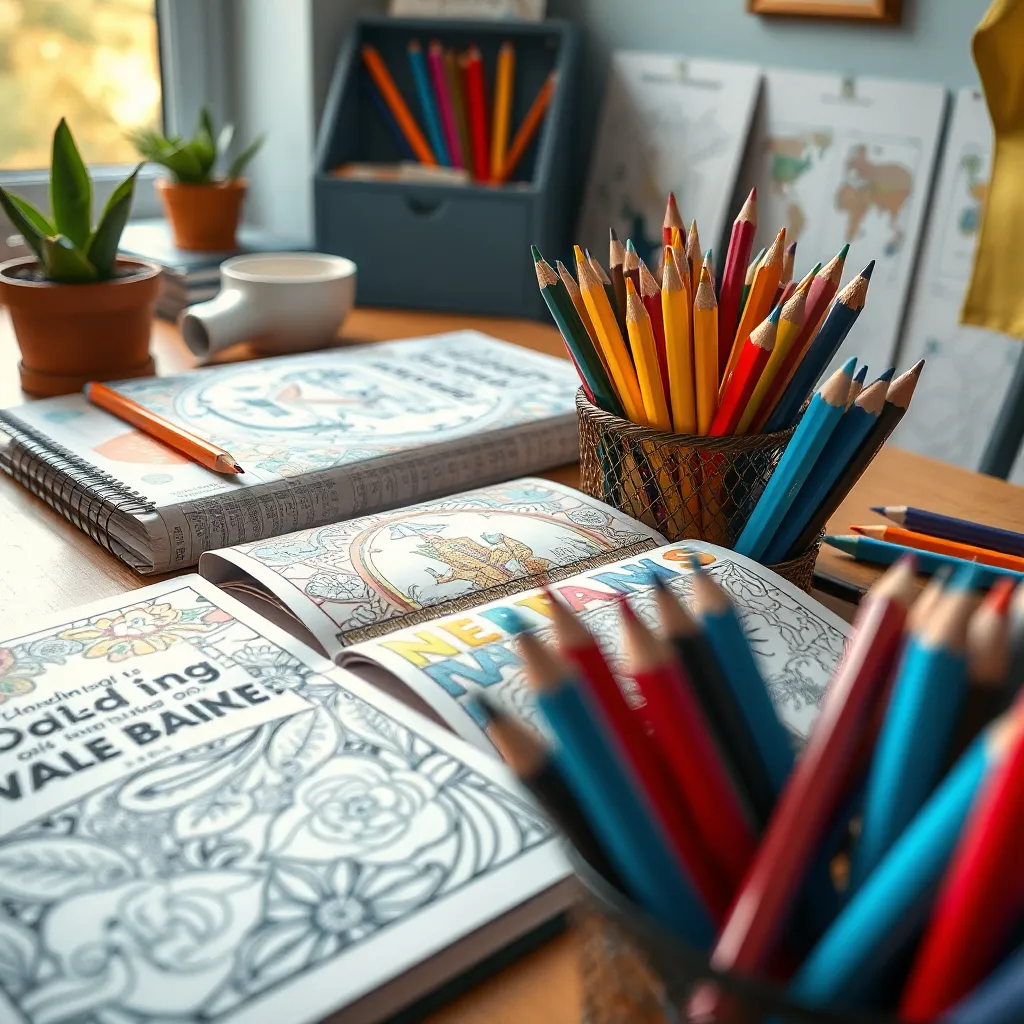 Exploring the Therapeutic Benefits of Adult Coloring Books