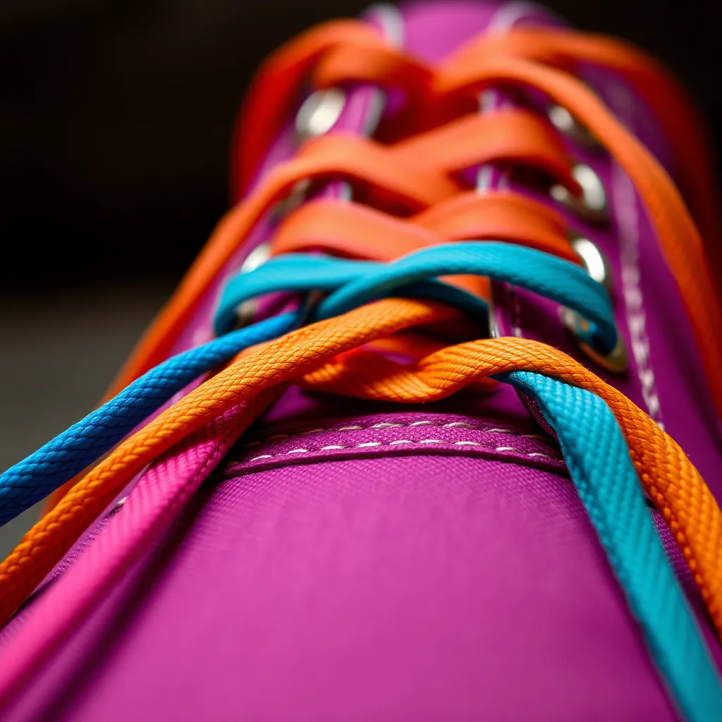 Exploring the Versatility and Impact of Flat Colored Shoelaces